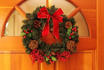 Image showing Christmas Wreaths