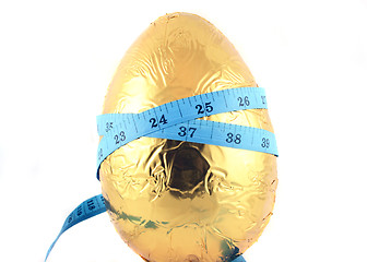 Image showing Easter Egg with Tape Measure 2