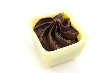 Image showing Single Chocolate - close up 2