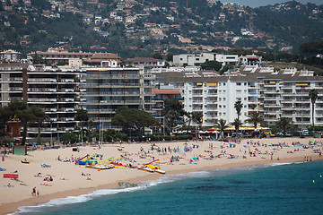 Image showing  urban beach in summer