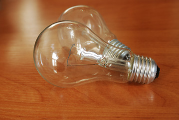 Image showing two incandescent bulbs