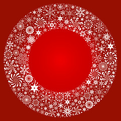 Image showing christmas wreath