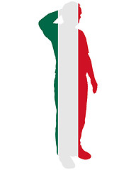 Image showing Mexican salute