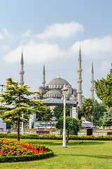 Image showing Blue mosque, Istanbul, Turkey