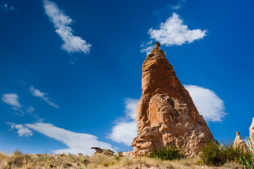 Image showing Bizzare rocks in Cappadocia, Turkey 