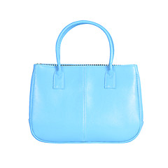 Image showing Blue female bag