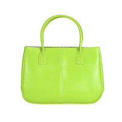 Image showing Green female bag
