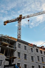 Image showing Construction Crane