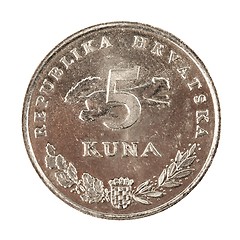 Image showing Croatian Coin