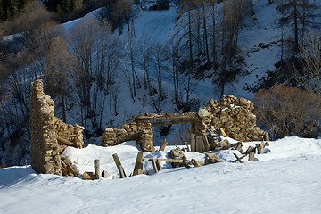 Image showing Ruined building
