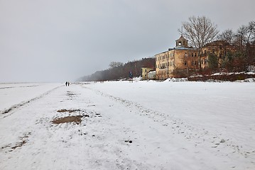 Image showing Frozen sea