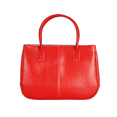 Image showing Red female bag