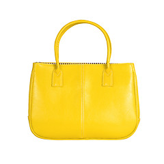 Image showing Yellow female bag