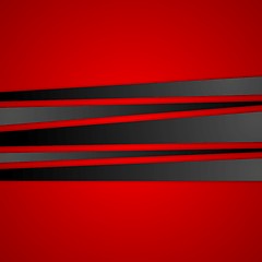 Image showing Black stripes on red background