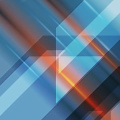 Image showing Bright geometric technology background