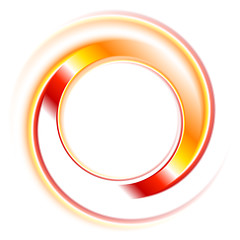 Image showing Abstract vector circles logo background