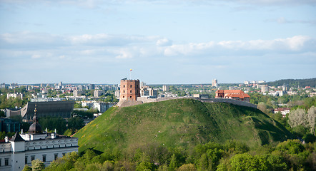 Image showing Vilnius city attractions