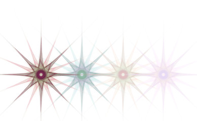 Image showing Border/Business Graphic - Fading Grunge Stars