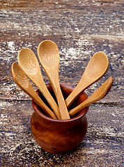 Image showing Wooden Spoons