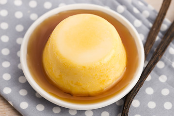 Image showing Pumpkin panna cotta