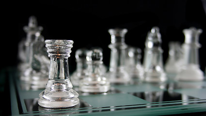 Image showing Chess -Alone in the Corner