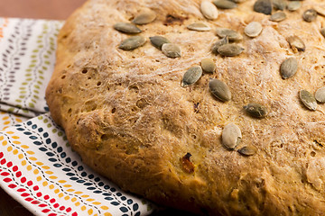 Image showing homemade pumpkin bread