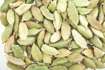 Image showing Green cardamom pods