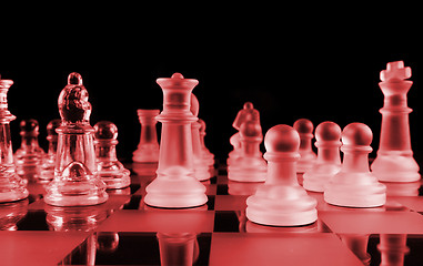 Image showing The Devil Plays Chess