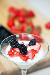 Image showing yogurt souffle