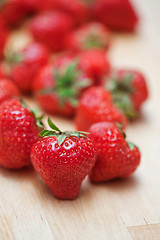 Image showing Fresh strawberries