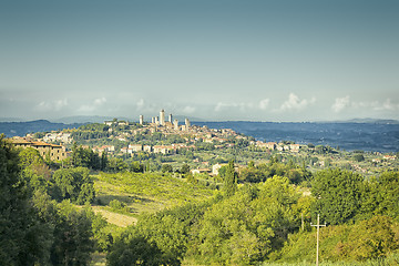 Image showing San Gimignano Italy