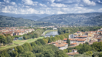 Image showing view Florence hill