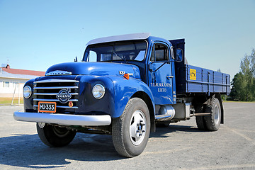 Image showing Vintage Volvo N84 Truck at Summer