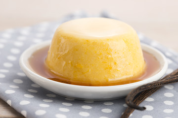 Image showing Pumpkin panna cotta