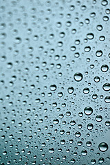 Image showing water drops on the window