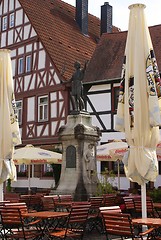 Image showing peace memorial in the city of Steinheim