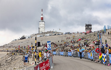 Image showing Mont Ventoux- Tour de France 2013