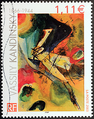 Image showing Kandinsky Stamp