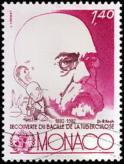 Image showing Robert Koch Stamp