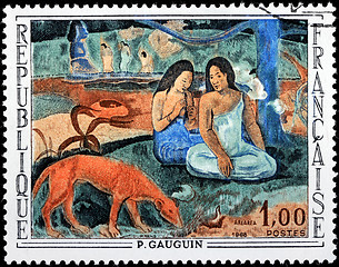 Image showing Gauguin Stamp