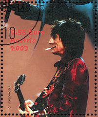 Image showing Ronnie Wood Stamp