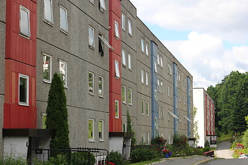 Image showing Apartment block