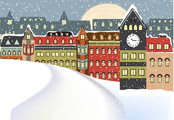 Image showing Winter Cityscape