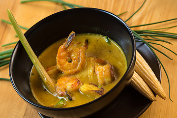 Image showing Seafood - Traditional Asian fish soup
