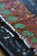 Image showing Fish Carpaccio