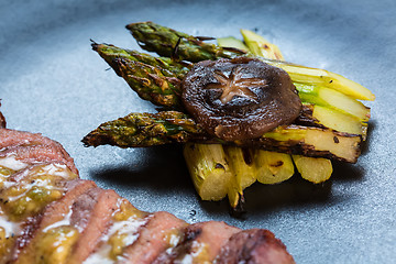 Image showing slices of duck fillet