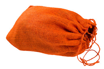 Image showing Red Cloth bag