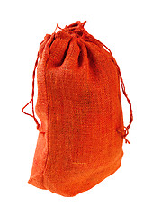 Image showing Red Cloth bag