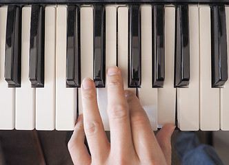 Image showing Music keyboard