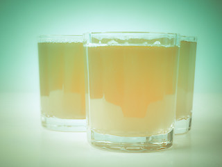 Image showing Retro look Orange juice